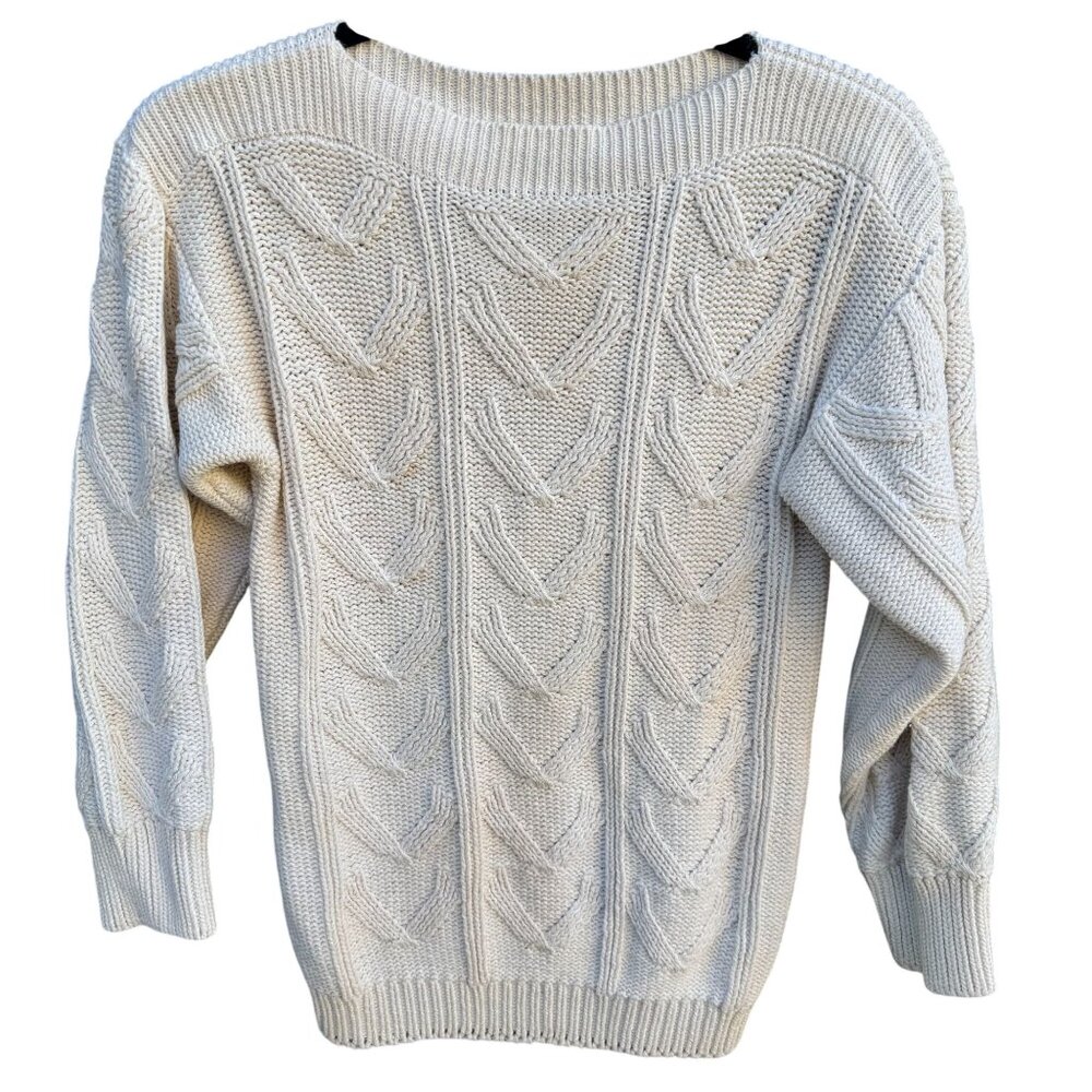 Album by Kenzo Vintage Cable Knit Fisherman Heritage Minimalist Coastal Sweater